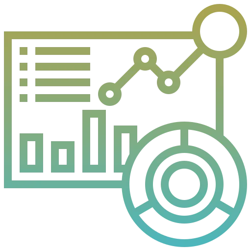 Analytics dashboard icon