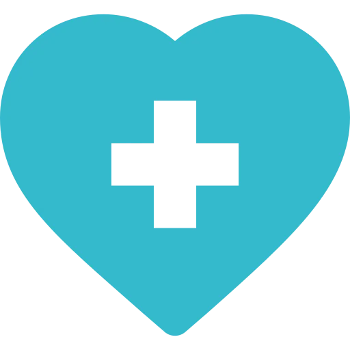 Health and wellness heart icon