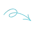 Decorative curved arrow