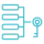 Keyword list with key icon, avoiding keyword stuffing