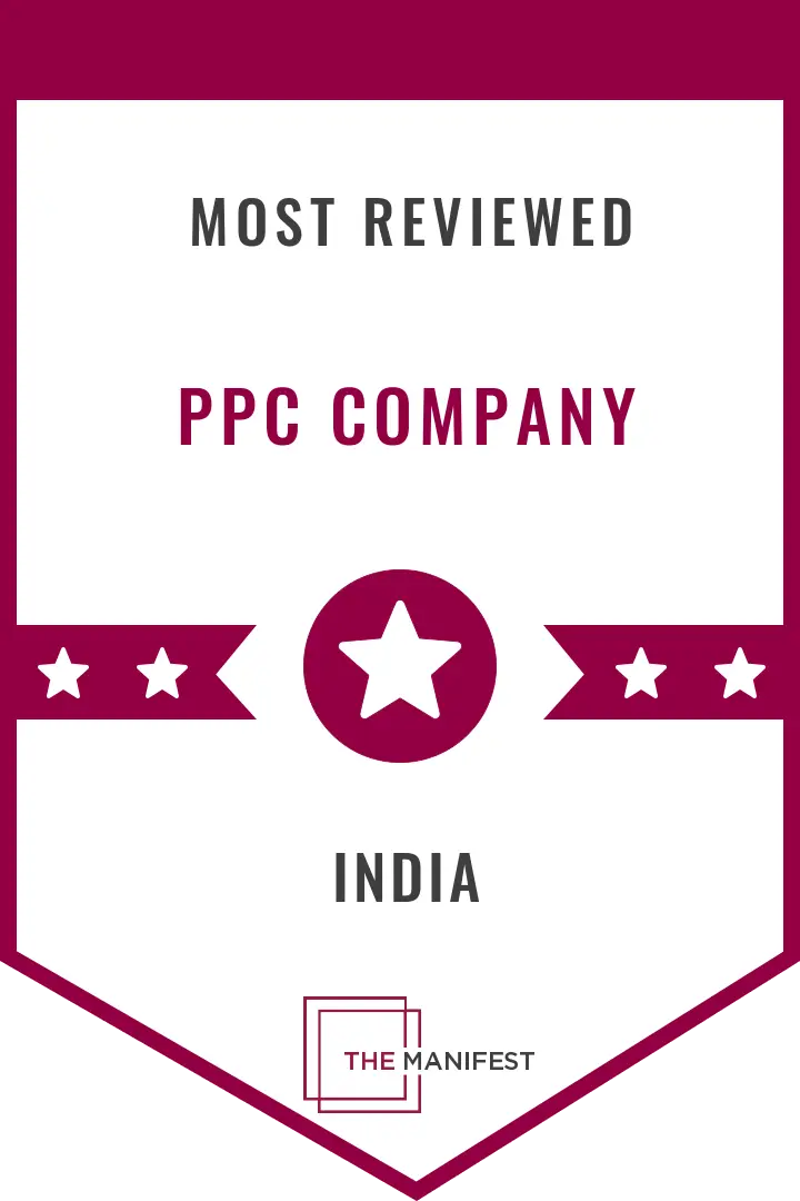 Top the Manifest PPC Company India 2024 Award 1