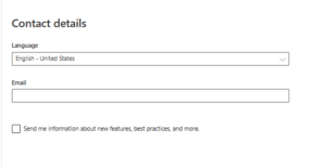 Policy compliance check while creating  store in Microsoft Merchant Center