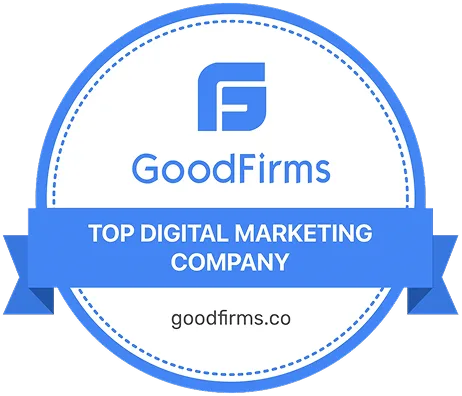 GoodFirms Top Digital Marketing Company badge