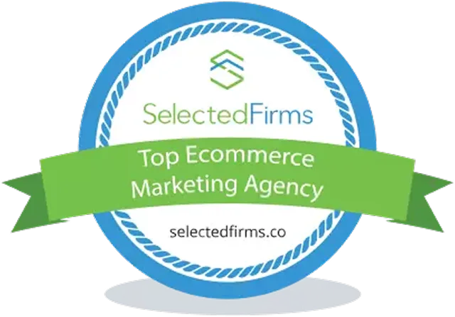 SelectedFirms Top Ecommerce Marketing Agency badge