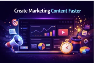 Explore effective strategies to create marketing content faster