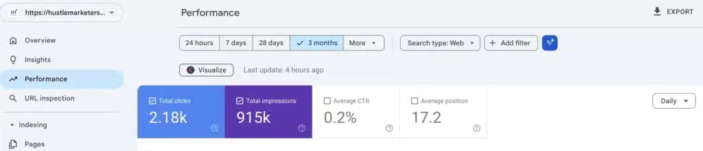 Explore the search console URL inspection