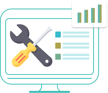 PPC & Google Ads Services Illustration - Hustle Marketers