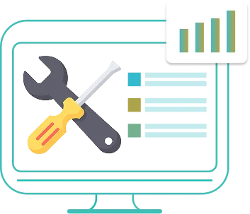 PPC & Google Ads Services Illustration - Hustle Marketers