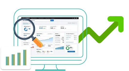Digital Marketing Services Illustration - Hustle Marketers