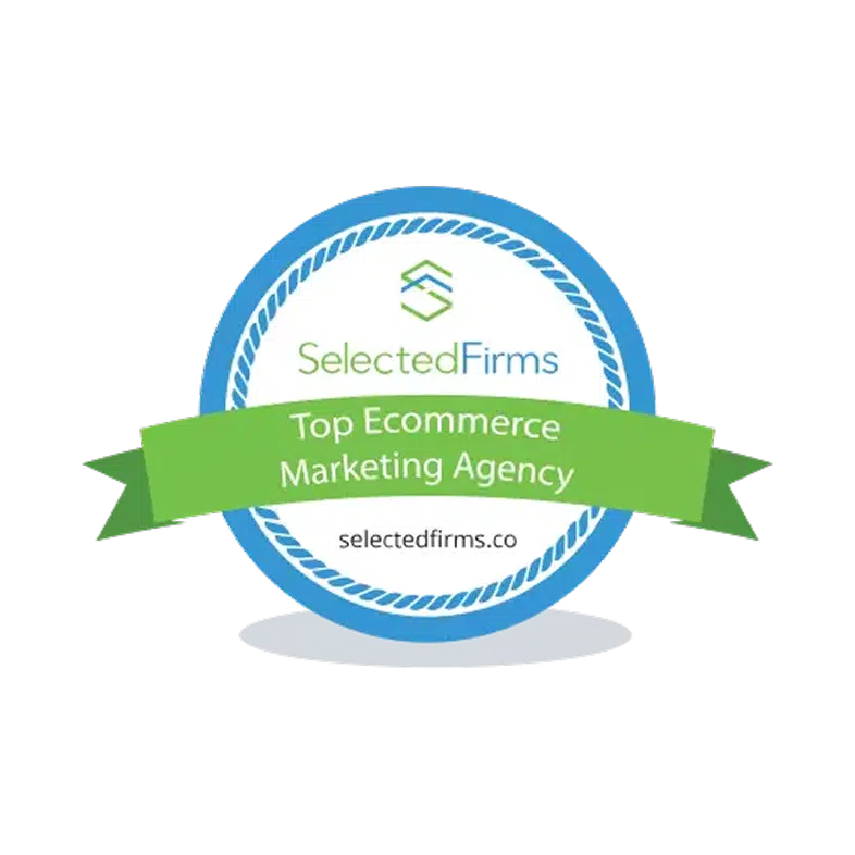 SelectedFirms Top Ecommerce Marketing Agency badge