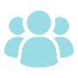 Team group icon representing dedicated white label teams