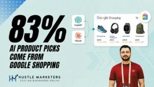 ChatGPT shopping carousel products matching Google Shopping organic results, the 83 percent finding from Peec AI’s March 2026 analysis