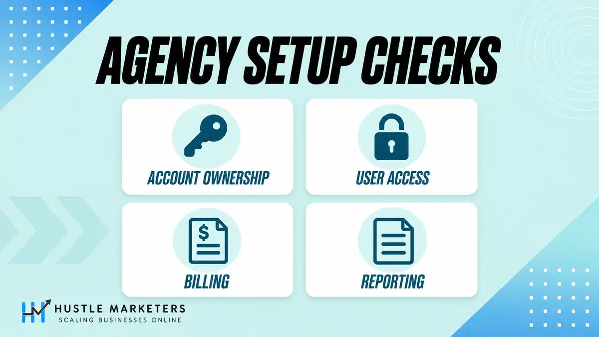 White label Microsoft Ads setup checks for account ownership, user access, billing and reporting.